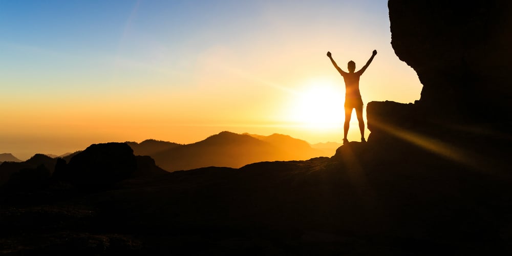 bigstock-Woman-Climber-Success-Silhouet-98413910