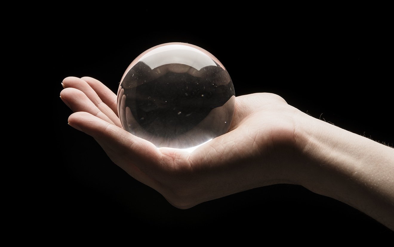 Holding A Crystal Ball