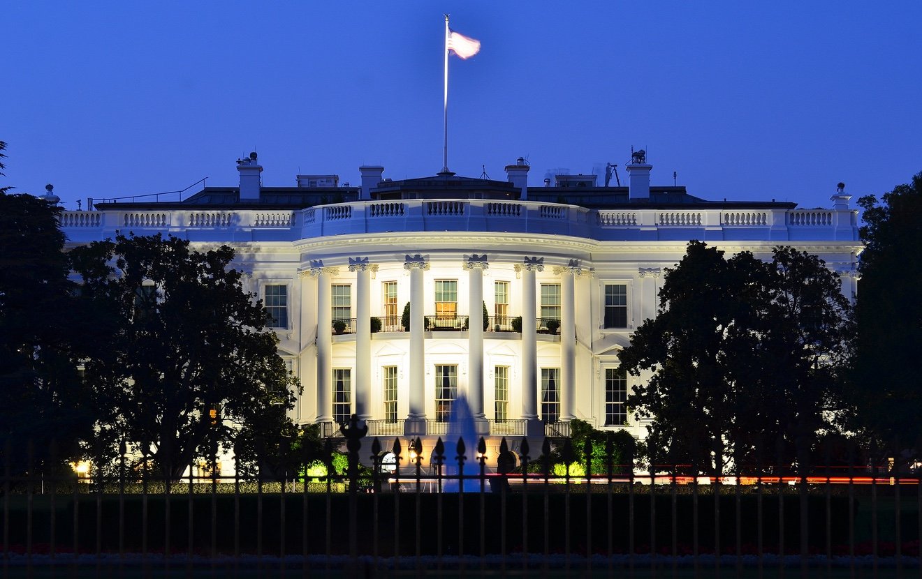 The White House at night – Washington DC, United States
