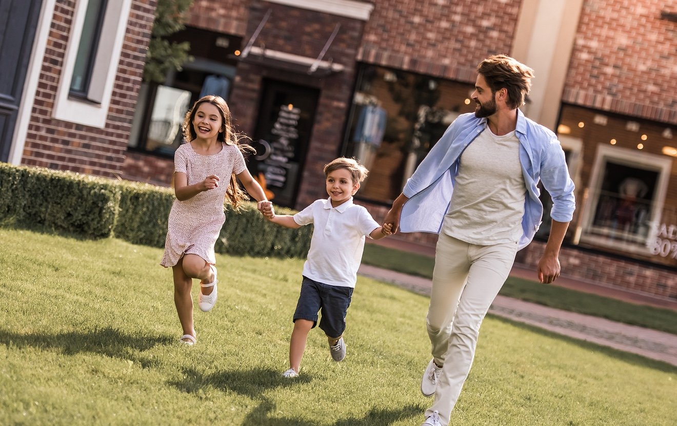 Dad With Kids