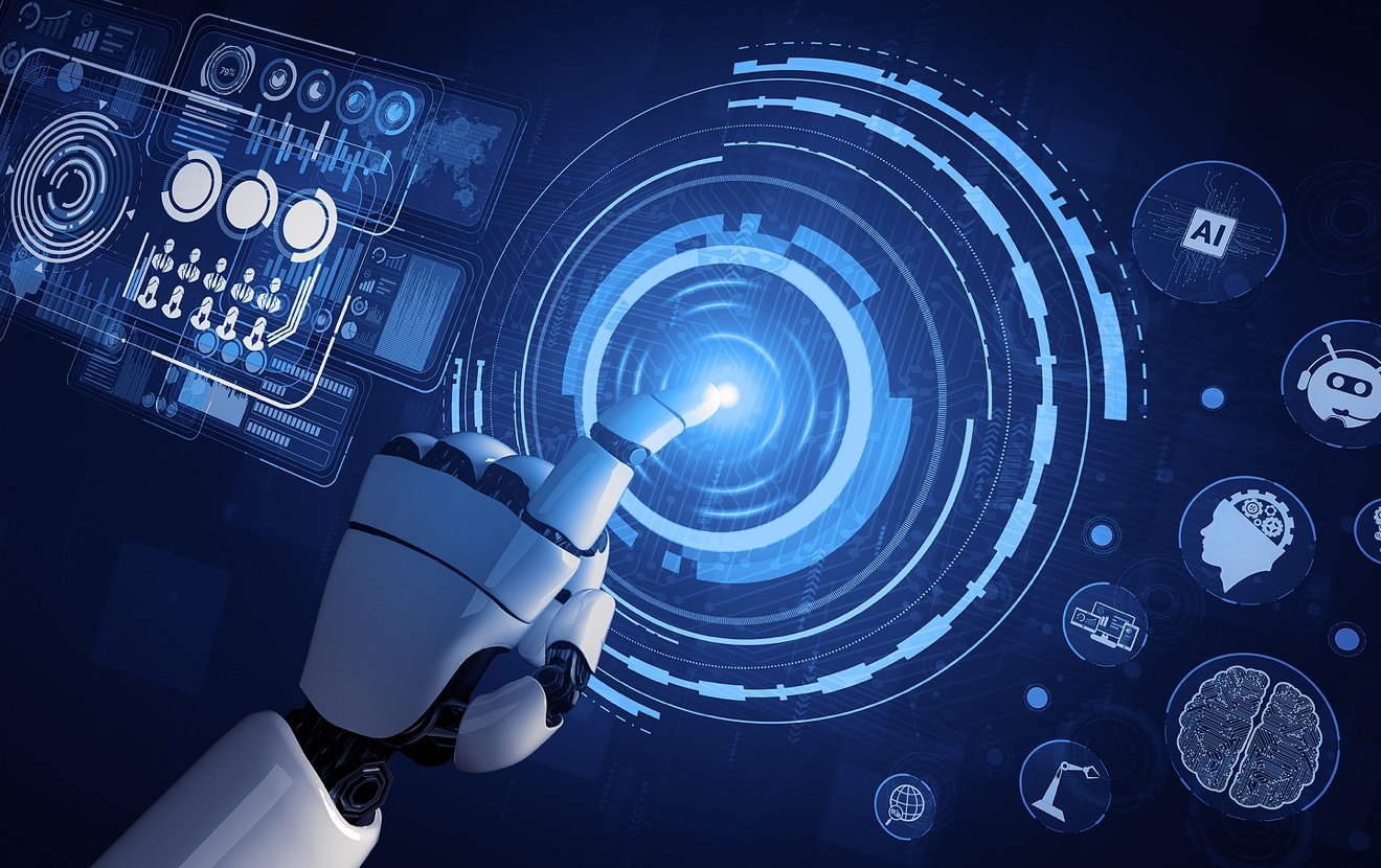 3d Rendering Artificial Intelligence Ai Research Of Robot And Cyborg Development For Future Of Peopl