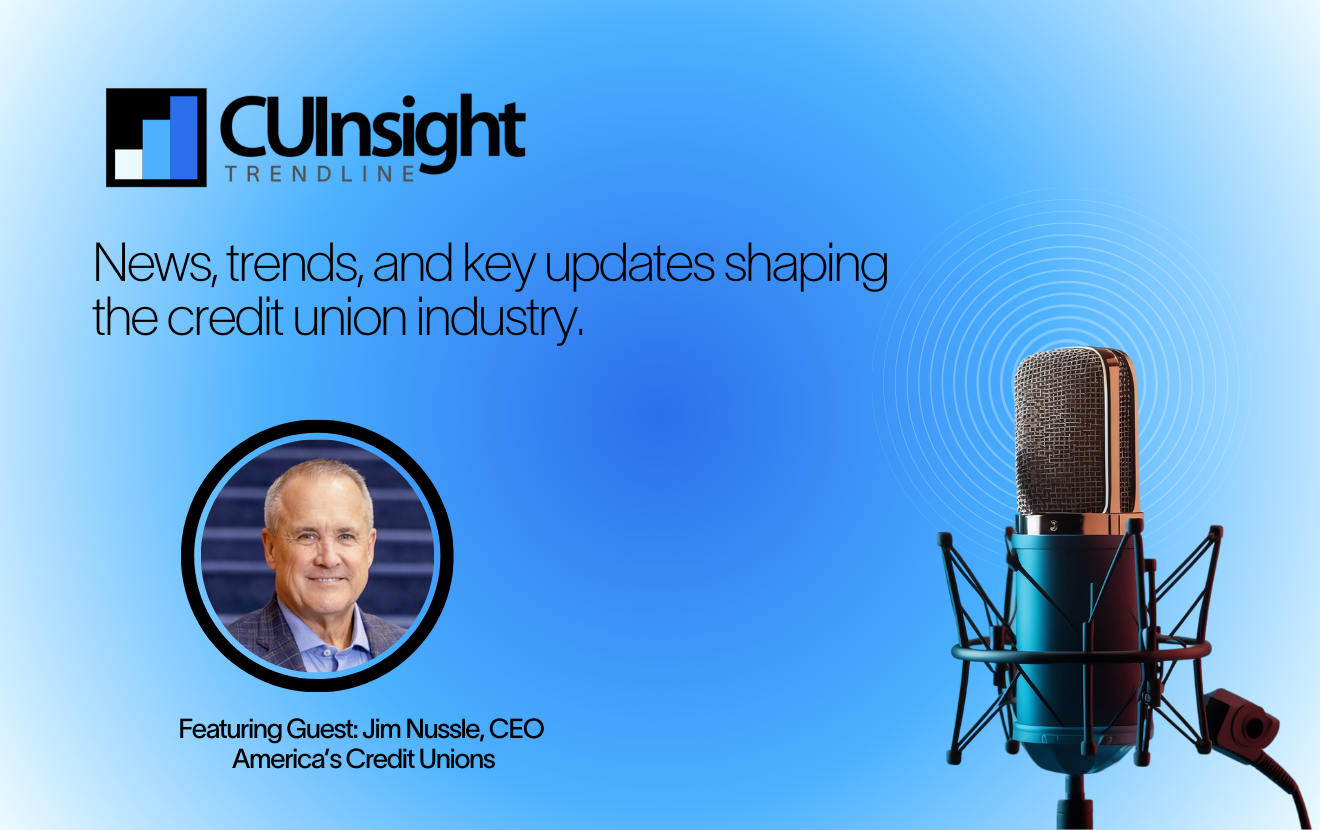 Trendline Logo and image of Jim Nussle, CEO of America's Credit Unions