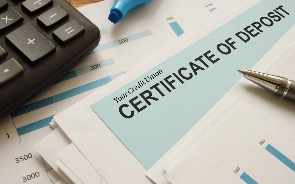 Certificate of Deposit paper